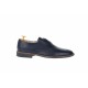 Oferta marimea 37, 39, 41, Pantofi barbati casual, eleganti din piele naturala bleumarin inchis, LNIC184BLBOX