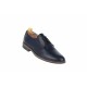 Oferta marimea 37, 39, 41, Pantofi barbati casual, eleganti din piele naturala bleumarin inchis, LNIC184BLBOX