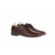 Oferta marimea 39, 40, 42 - Pantofi barbati, casual din piele naturala maro -  LNIC184MBOX