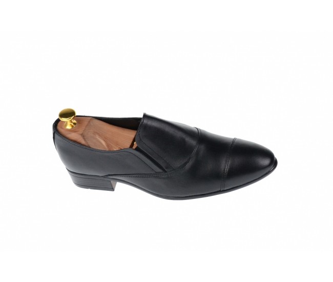 oferta marimea 40, Pantofi barbati cu elastic, eleganti din piele naturala, LNIC210EL