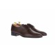 Oferta marimea 40, Pantofi barbati eleganti din piele naturala de culoare maro LNIC211M