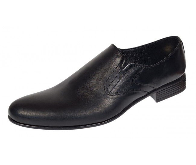 Oferta marimea 41 Pantofi barbati eleganti din piele naturala, cu elastic LNIC211NEL