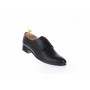 Oferta marimea 40, 44 - Pantofi barbati office, eleganti din piele naturala de culoare neagra , COD PRODUS -  NIC211SIRNP