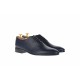 Oferta marimea 39, 41 - Pantofi barbati eleganti din piele naturala de culoare bleumarin inchis LNIC5BLPR
