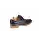 Pantofi dama casual din piele naturala maro box - LP102MBOX