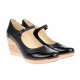 Oferta 36, 37 Pantofi dama casual din piele naturala  neagra -LP104B
