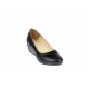 Oferta marimea 36 -  Pantofi dama piele naturala cu platforma - Made in Romania LP12N
