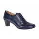 Pantofi dama din piele naturala box Bleumarin LP17BL -  Marimea 40