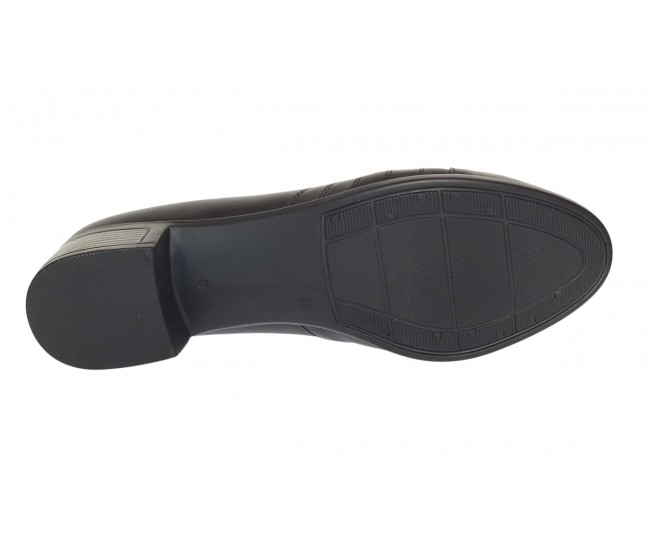 Marimea 40 Pantofi dama comozi casual din piele naturala maro croco LP18CRM