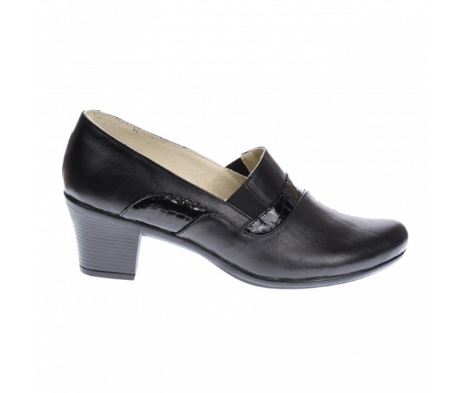 Oferta marimea 39 - Pantofi dama casual, piele naturala, Made in Romania,  LP27L
