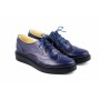 Oferta marimea 38,39 - Pantofi dama casual din piele naturala bleumarin - LP29BLM
