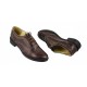Oferta marimea 37, 39 - Pantofi dama maro casual din piele naturala Cod LP29M