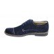 Marimea 39, Pantofi barbati eleganti din piele naturala bleumarin - LP34BL