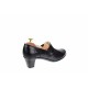 Oferta marimea 38 - Pantofi dama, eleganti, din piele naturala in combinatie cu piele lac - LP34LN