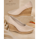 Pantofi dama Bej Casual din piele naturala cu talpa tip pana LP3550BEJ