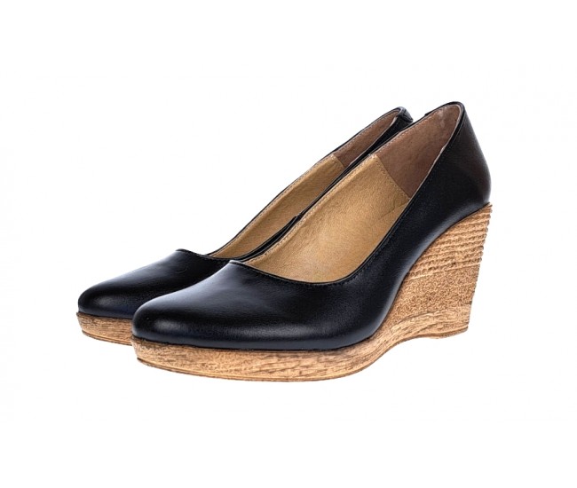 Oferta Pantofi dama casual din piele naturala box MARA LP3550N
