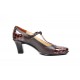 Oferta marimea 36 Pantofi dama piele naturala cu varf lacuit - eleganti - Made in Romania LP50M