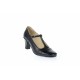 Oferta marimea 36, pantofi dama din piele naturala cu varf lacuit, fabricati in Romania, P50N