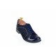 Oferta marimea 38, 40 -  Pantofi dama, casual, din piele naturala bleumarin - LP53BLBL