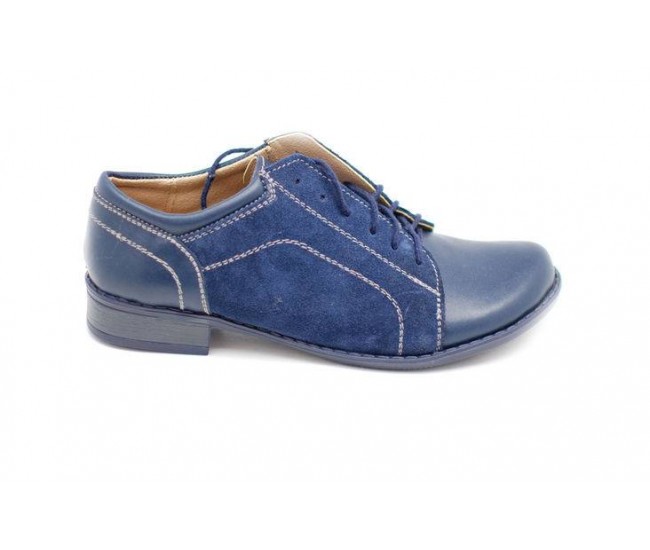 Oferta marimea 41 - Pantofi dama casual din piele naturala - LP53BLVELBOX