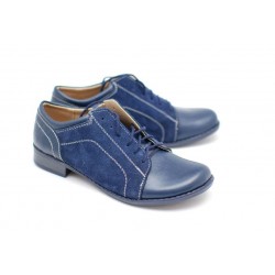 Oferta marimea 41 - Pantofi dama casual din piele naturala - LP53BLVELBOX