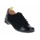 Oferta marimea 35,  36! Pantofi dama casual din piele naturala  - Model Negru LP53NSN
