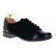 Oferta marimea 35,  36! Pantofi dama casual din piele naturala  - Model Negru LP53NSN