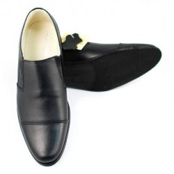 OFERTA  marimea 44 - Pantofi barbati eleganti din piele naturala, cu elastic LP61NEL