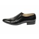 Oferta marimea 41 - Pantofi barbati, eleganti, din piele naturala/lac, cu elastic  - LP61NLAC