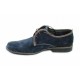 Oferta marimea 44 - Pantofi barbati, din piele naturala (Intoarsa) casual-eleganti,  bleumarin -  LP80