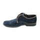 Oferta marimea  41, 44 - Pantofi barbati, din piele naturala (Intoarsa) casual-eleganti,  bleumarin -  LP80