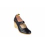 Oferta marimea 39 - Pantofi dama, cu platforma, din piele naturala -  LP9154NBOX
