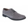 Pantofi barbati casual din piele naturala intoarsa gri - Marimea 39