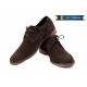 Oferta marimea 40 - Pantofi barbati, casual - eleganti din piele naturala intoarsa, maro - LPAMVEL