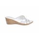 Oferta marimea  36, 38-  Papuci dama de vara cu platforme de 5 cm, din piele naturala -LPAP5ABOX