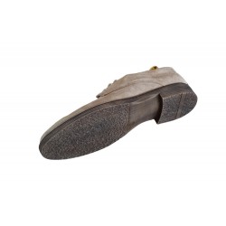 Marimea 39, Pantofi barbati casual din piele naturala intoarsa, culoare bej - LPAVELBEJ3