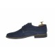 Oferta marimea 39, 42, 43, 44 -  Pantofi barbati,  casual-eleganti, din piele naturala intoarsa, bleumarin - LPAVELBLM2