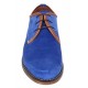 Oferta Marimea 39 Pantofi barbati casual din piele naturala intoarsa Albastru LPRAMFBLUE