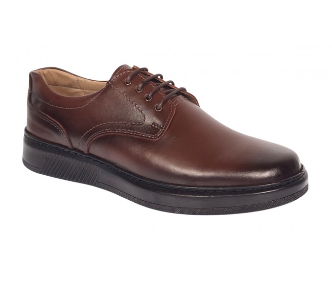 Marimea 39 Pantofi casual barbati din piele naturala DeSuceava Maro LRSY2M