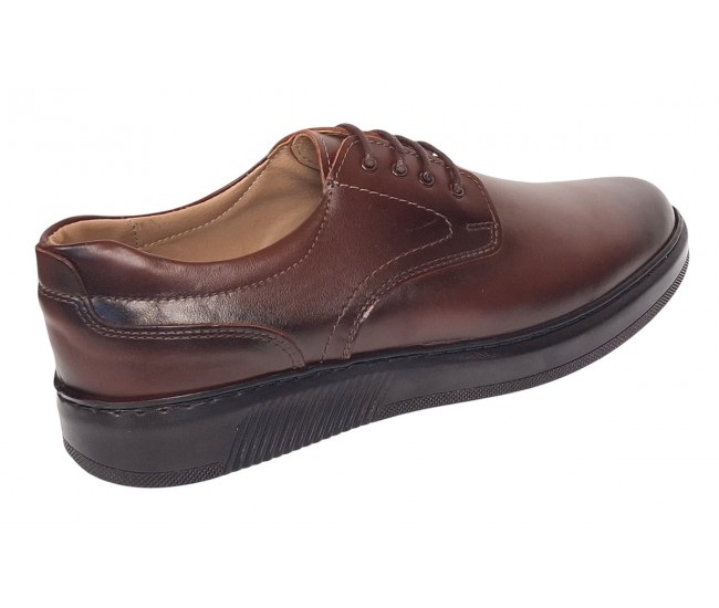 Marimea 39 Pantofi casual barbati din piele naturala DeSuceava Maro LRSY2M
