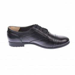 Oferta marimea 39, 40 - Pantofi dama, din piele naturala, model casual, negri - LRUT2NBOX Oferta marimea 39, 40 - Pantofi dama, din piele naturala, model casual, negri - LRUT2NBOX