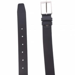 Curea barbati, casual-eleganta, din piele naturala, negru - LS100N