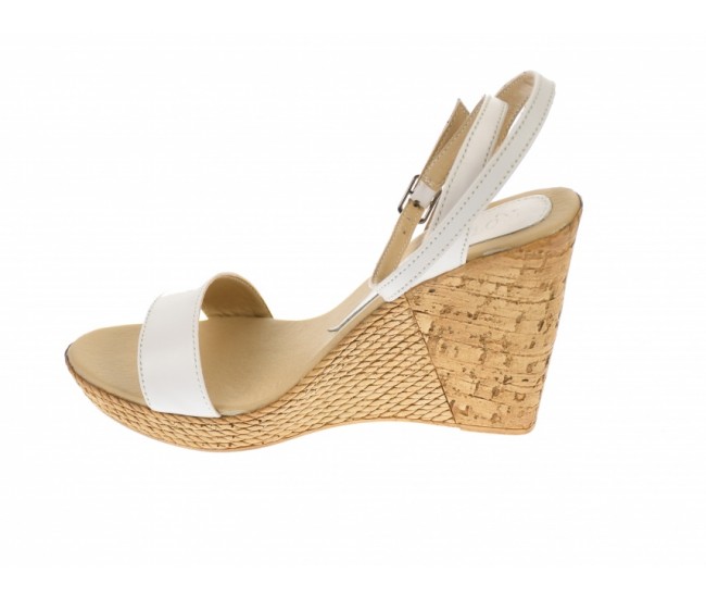 OFERTA marimea 38, 39- Sandale dama, din piele naturala, platforma de 10cm, Made in Romania - LS107A3