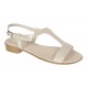 Sandale dama casual din piele naturala Bej Lac LS16LB1 Marimea 39