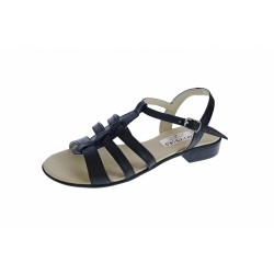 OFERTA MARIMEA  38,  40  - Sandale dama negre din piele naturala, CORA, LS2NBOX OFERTA MARIMEA  38,  40  - Sandale dama negre din piele naturala, CORA, LS2NBOX