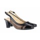 Pantofi dama eleganti Marimea 36 - Model decupat din piele naturala, cu toc 5cm - LS301N