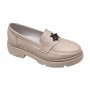 Pantofi dama casual din piele naturala - Model Sweet Cream Bee