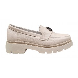 Pantofi dama casual din piele naturala - Model Sweet Cream Bee