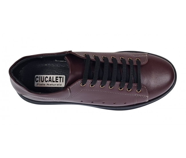 Pantofi barbati din piele naturala Bordeaux LS7KVIS