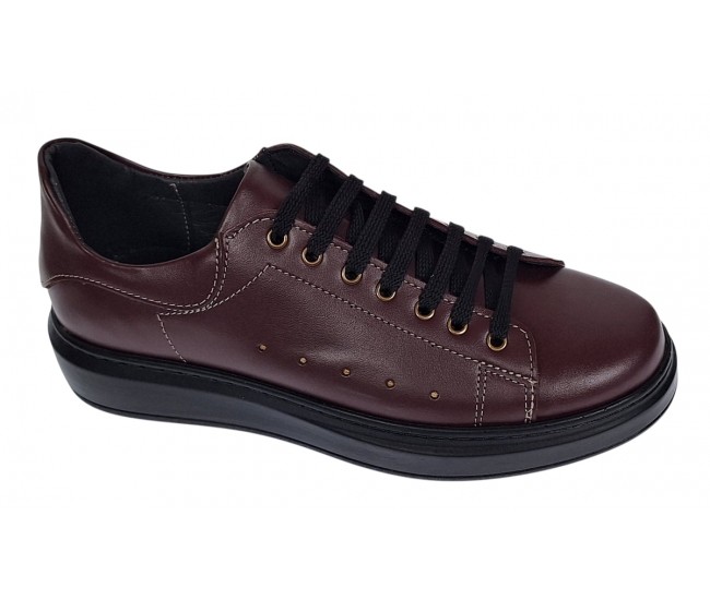 Pantofi barbati din piele naturala Bordeaux LS7KVIS